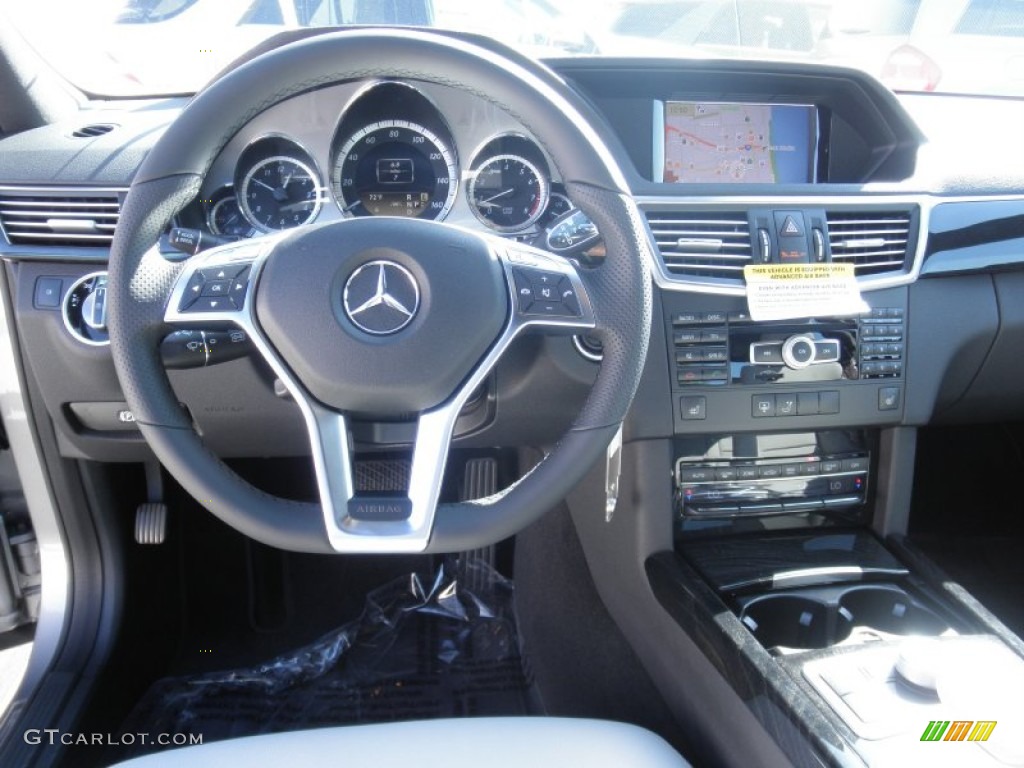 2012 Mercedes-Benz E 350 Sedan Ash/Black Dashboard Photo #56120375