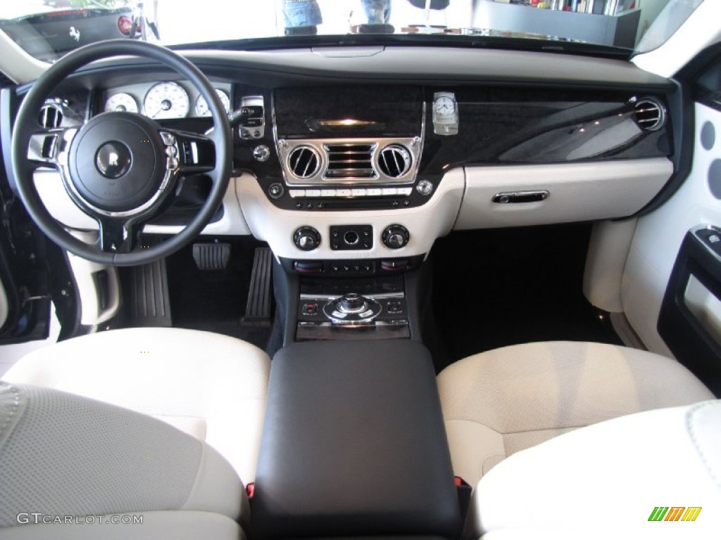 2011 Rolls-Royce Ghost Standard Ghost Model Creme Light Dashboard Photo #56120405