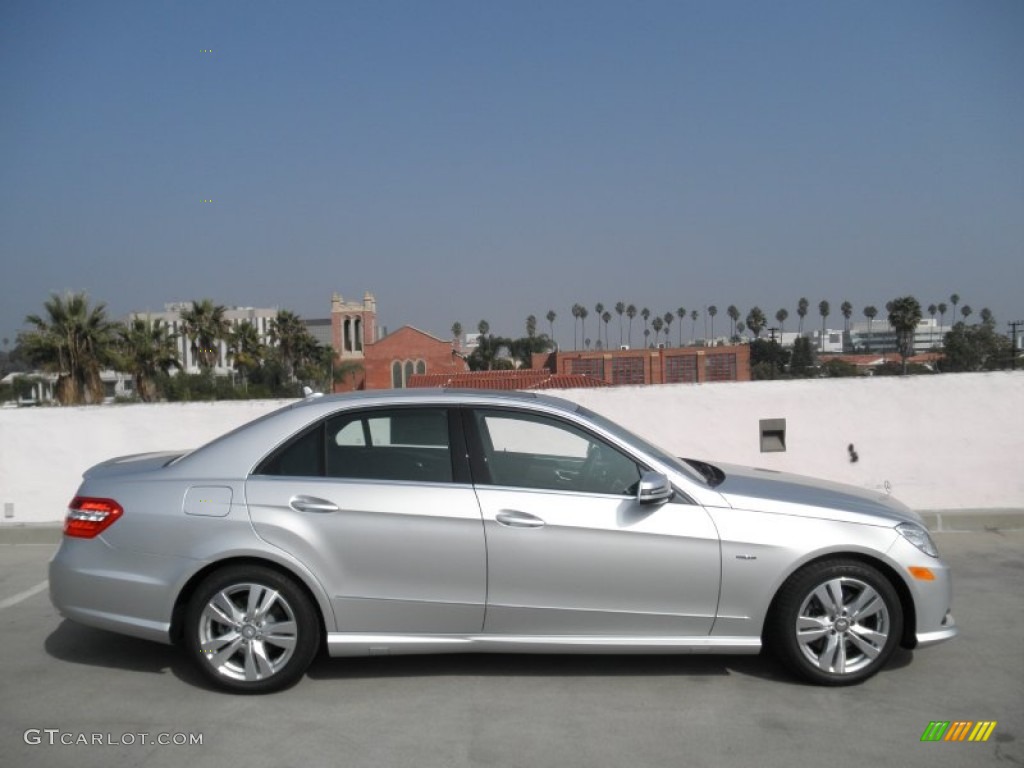 Iridium Silver Metallic 2012 Mercedes-Benz E 350 BlueTEC Sedan Exterior Photo #56120411