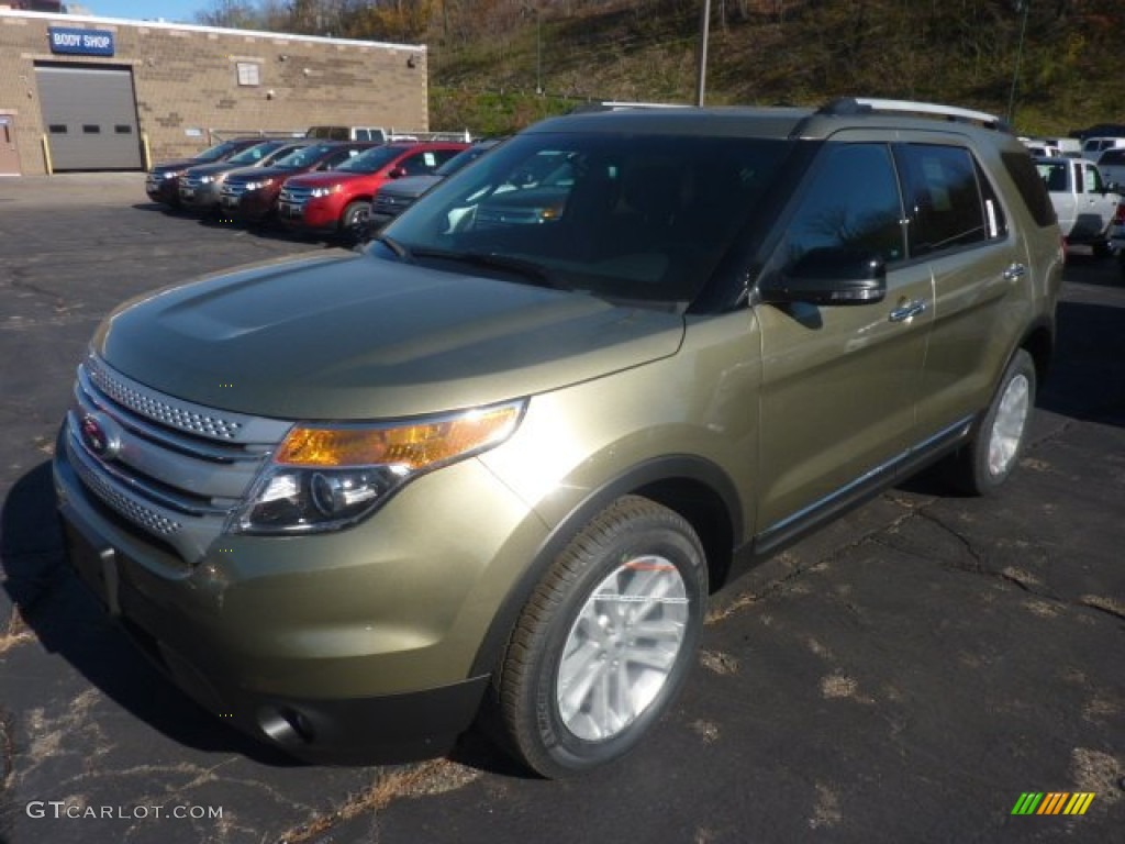 Ginger Ale Metallic 2012 Ford Explorer XLT 4WD Exterior Photo #56120693