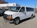 Summit White - Express LT 3500 Passenger Van Photo No. 1