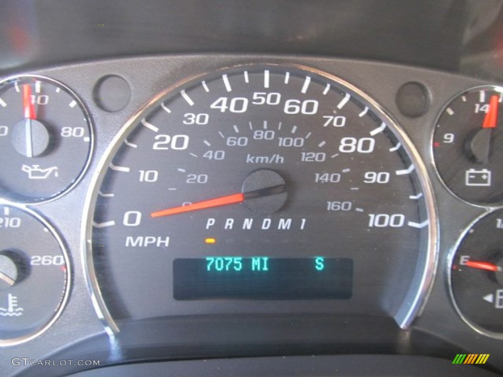 2011 Chevrolet Express LT 3500 Passenger Van Gauges Photo #56121083