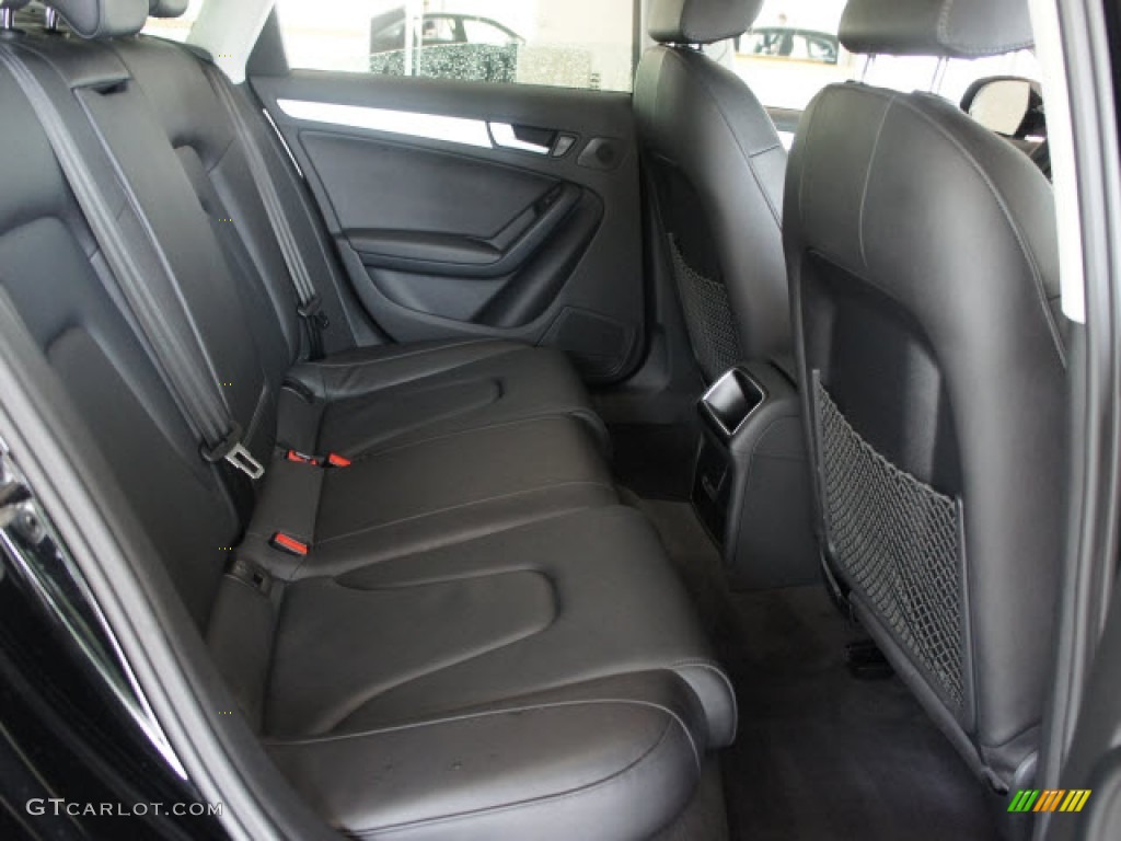 Black Interior 2010 Audi A4 2.0T quattro Sedan Photo #56121194
