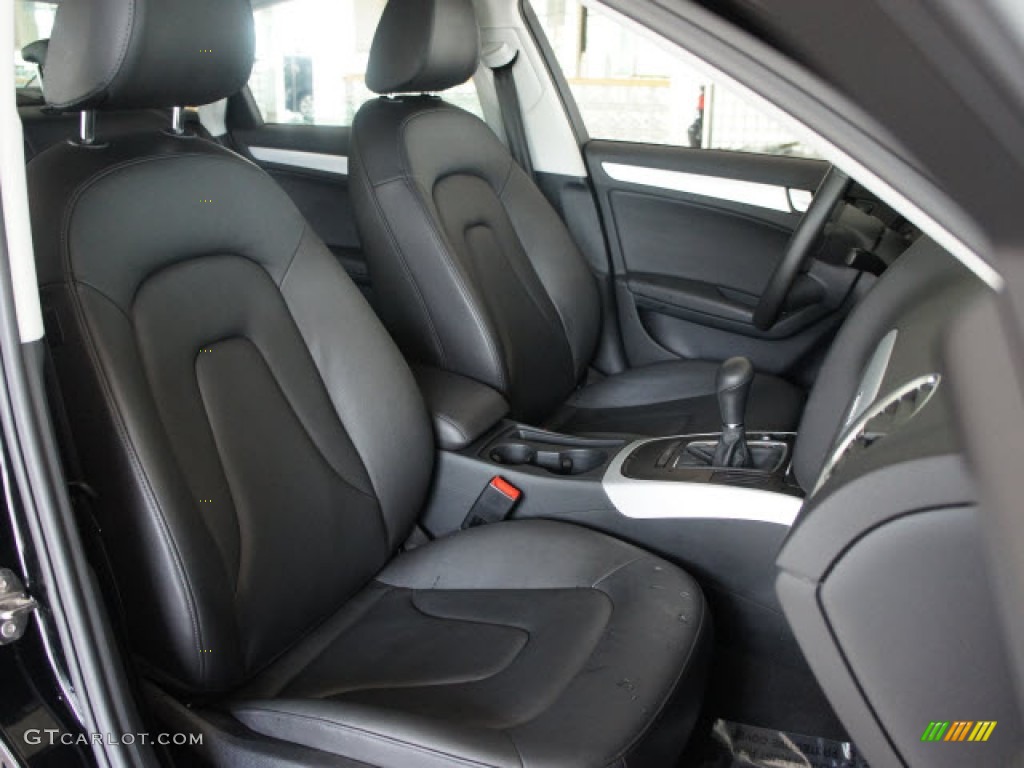 Black Interior 2010 Audi A4 2.0T quattro Sedan Photo #56121221
