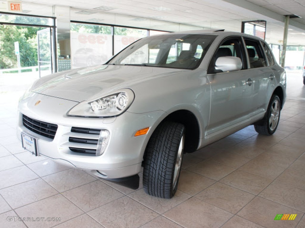 Crystal Silver Metallic 2008 Porsche Cayenne Tiptronic Exterior Photo #56121407