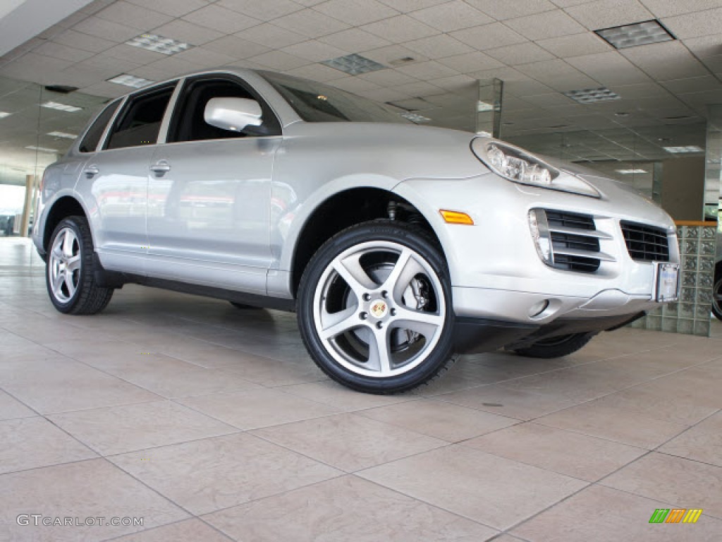 Crystal Silver Metallic 2008 Porsche Cayenne Tiptronic Exterior Photo #56121434