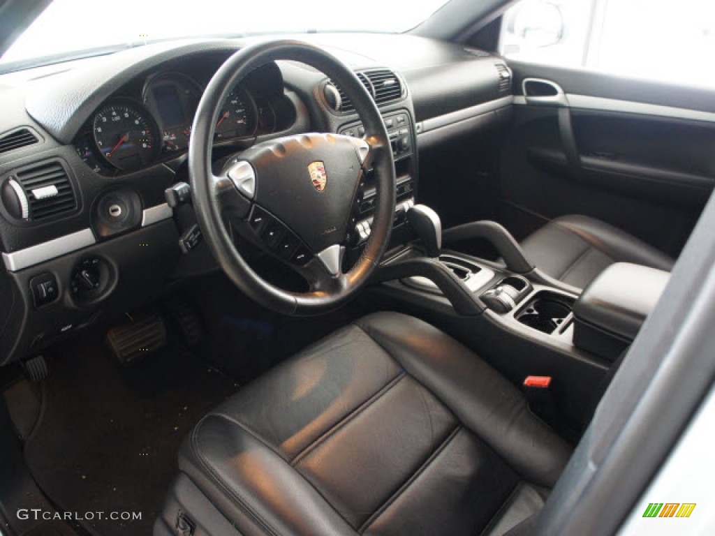 2008 Porsche Cayenne Tiptronic Black Dashboard Photo #56121524