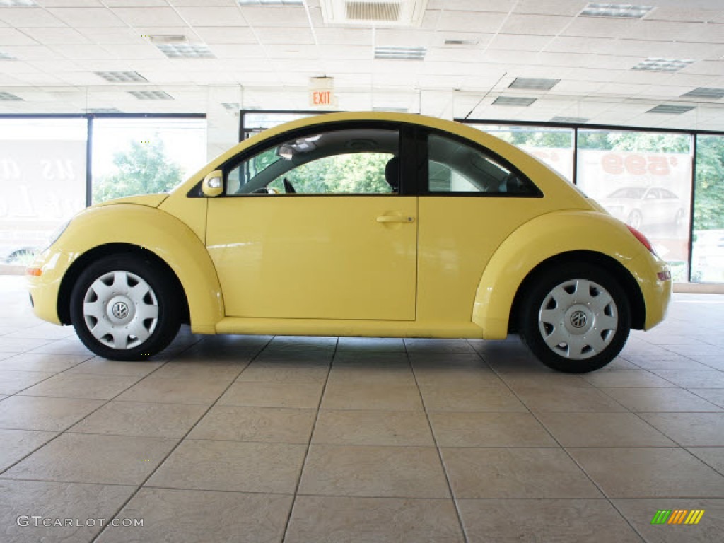 2010 New Beetle 2.5 Coupe - Sunflower Yellow / Black photo #13