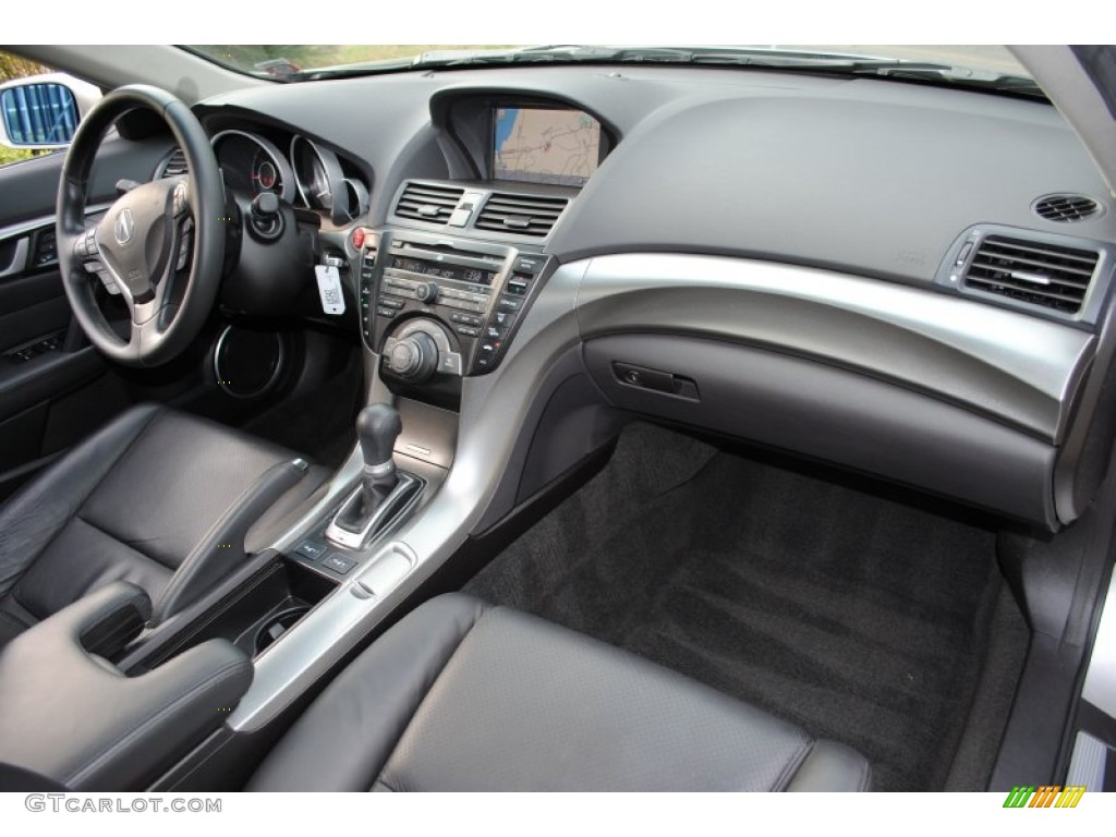2011 Acura TL 3.5 Technology Ebony Black Dashboard Photo #56122819