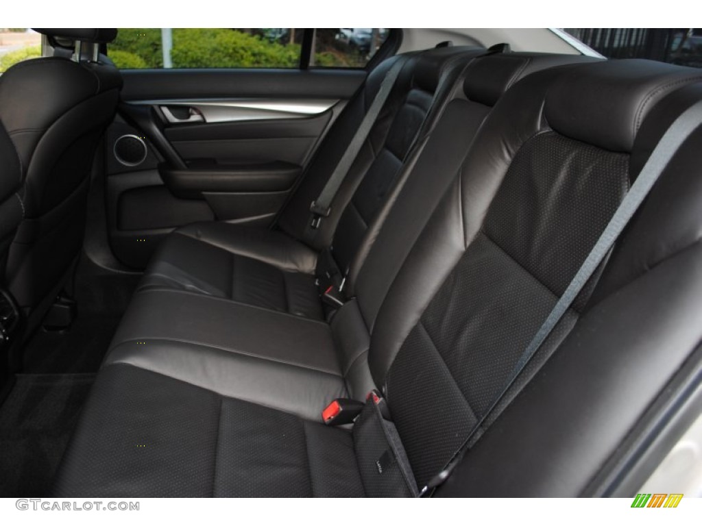 Ebony Black Interior 2011 Acura TL 3.5 Technology Photo #56122895