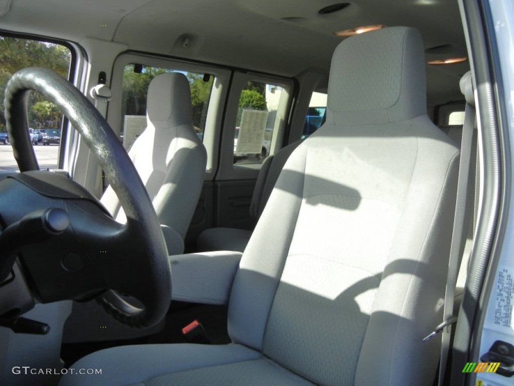 Medium Flint Interior 2011 Ford E Series Van E350 XLT Passenger Photo #56123657