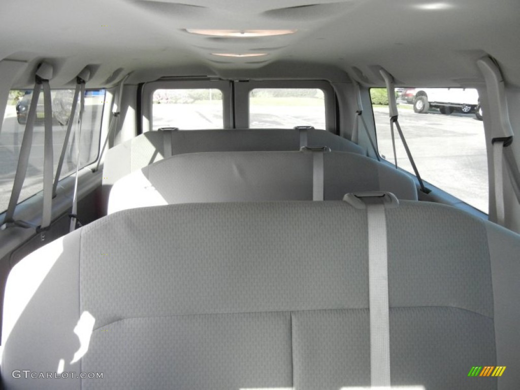 Medium Flint Interior 2011 Ford E Series Van E350 XLT Passenger Photo #56123741