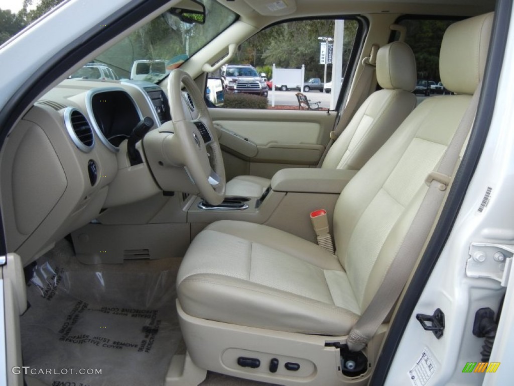 Camel Interior 2008 Mercury Mountaineer Standard Mountaineer Model Photo #56123927