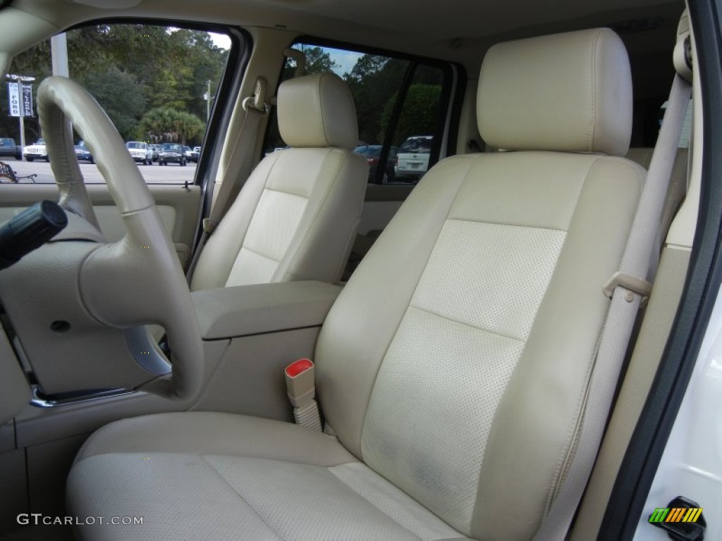 Camel Interior 2008 Mercury Mountaineer Standard Mountaineer Model Photo #56123933