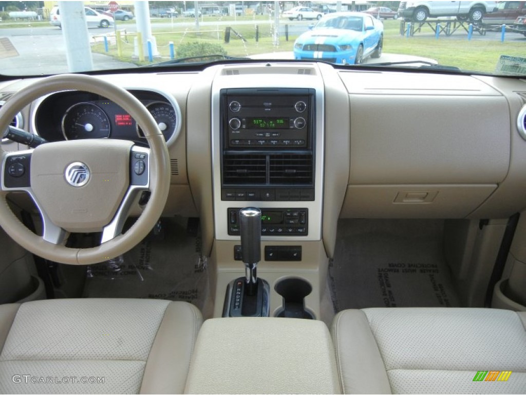 2008 Mercury Mountaineer Standard Mountaineer Model Camel Dashboard Photo #56124011