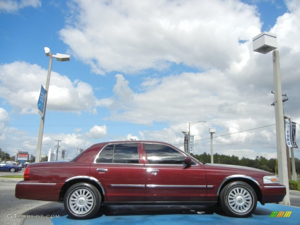 Dark Toreador Red Metallic 2008 Mercury Grand Marquis LS Exterior Photo #56124167
