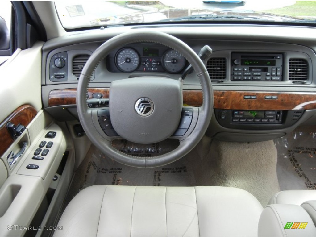 2008 Mercury Grand Marquis LS Medium Light Stone Dashboard Photo #56124275