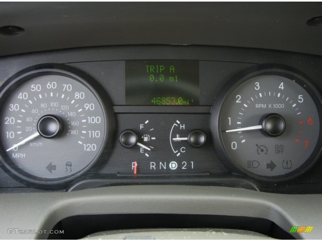 2008 Mercury Grand Marquis LS Gauges Photo #56124284