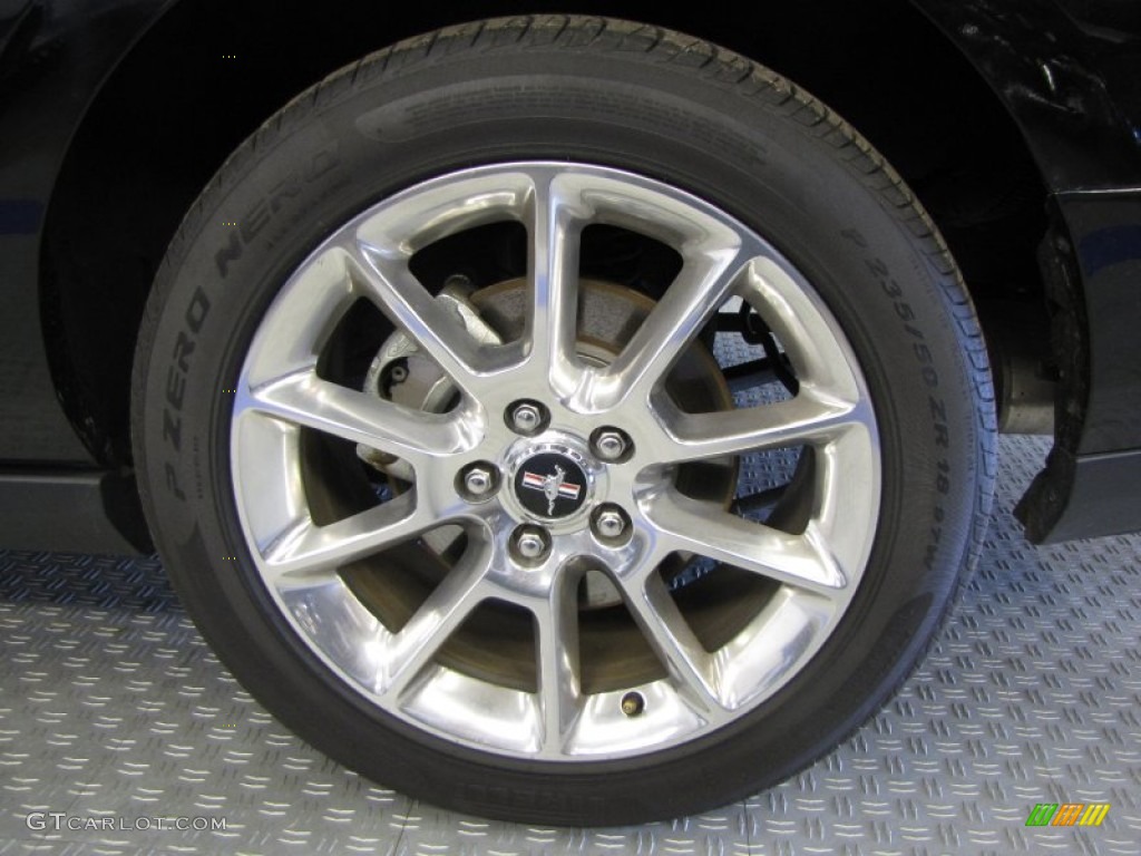 2010 Ford Mustang GT Premium Convertible Wheel Photo #56124725