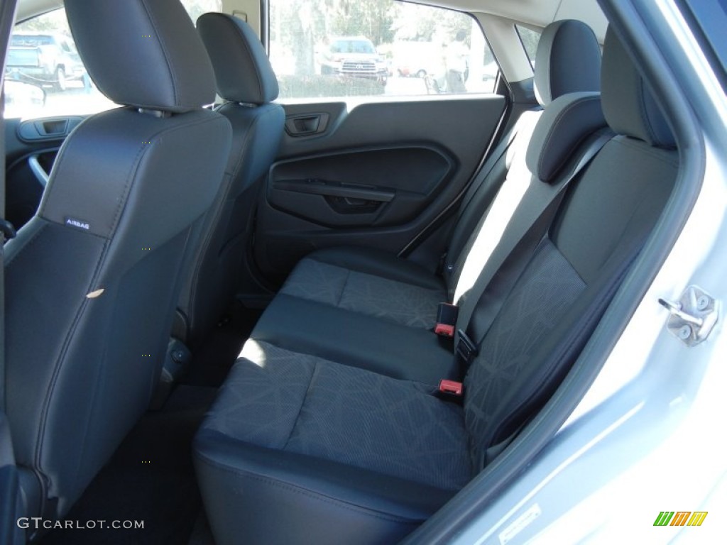 Charcoal Black Interior 2012 Ford Fiesta SEL Sedan Photo #56125742