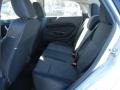Charcoal Black 2012 Ford Fiesta SEL Sedan Interior Color
