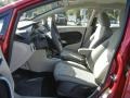 Light Stone/Charcoal Black Interior Photo for 2012 Ford Fiesta #56125799