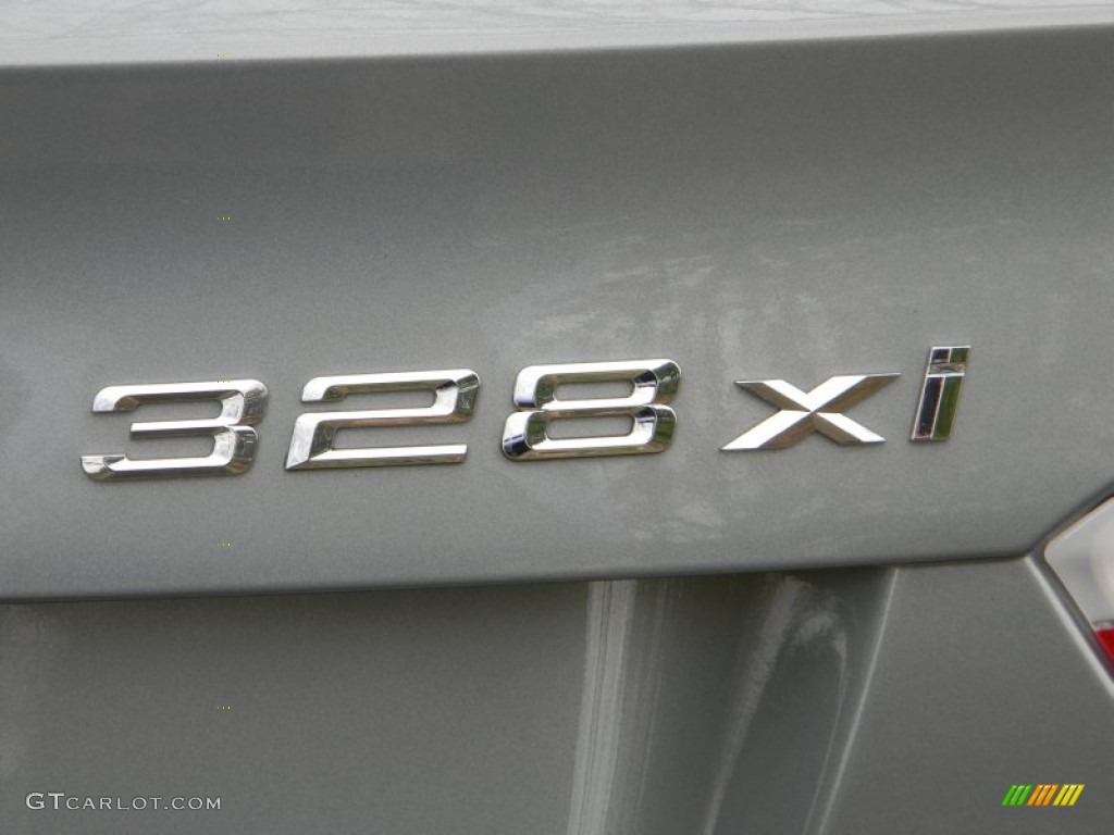 2007 3 Series 328xi Wagon - Space Gray Metallic / Black photo #8