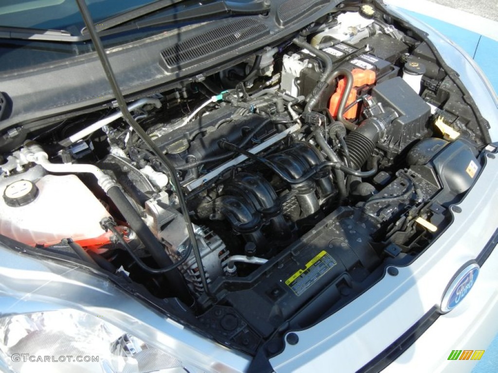 2012 Ford Fiesta SE Hatchback 1.6 Liter DOHC 16-Valve Ti-VCT Duratec 4 Cylinder Engine Photo #56125967