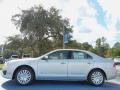 Ingot Silver Metallic 2012 Ford Fusion Hybrid Exterior