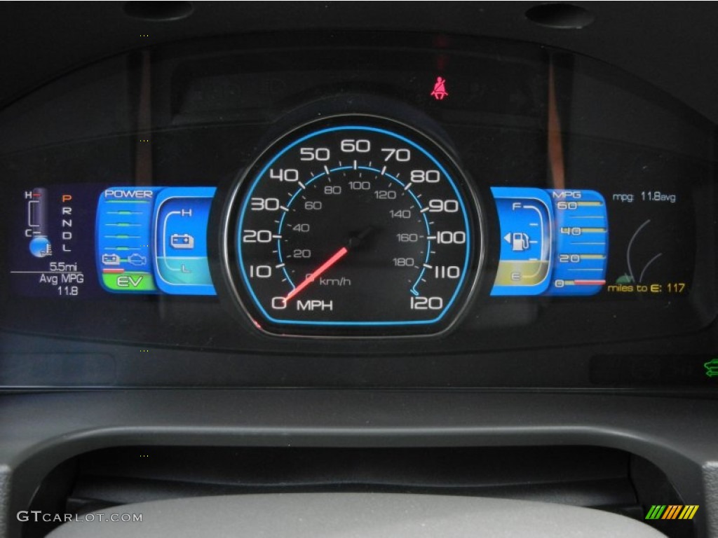 2012 Ford Fusion Hybrid Gauges Photo #56126462