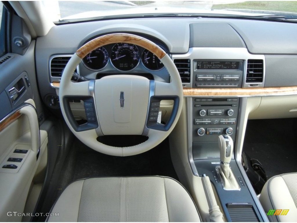 2012 Lincoln MKZ FWD Light Camel Dashboard Photo #56127050