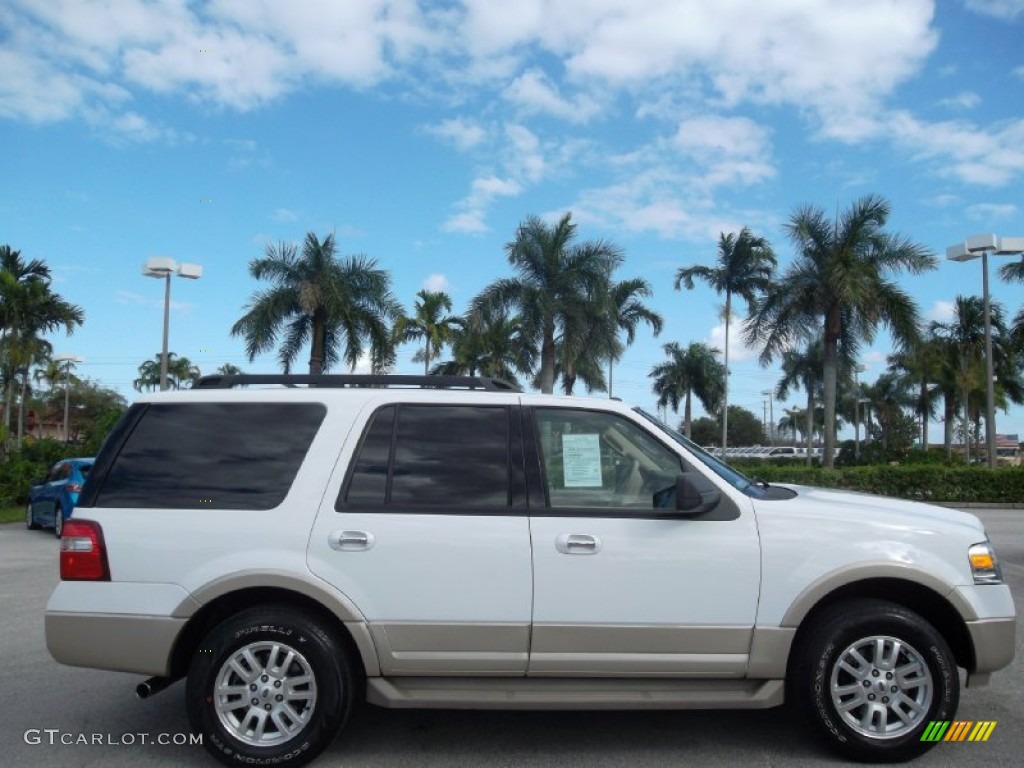 Oxford White 2010 Ford Expedition Eddie Bauer Exterior Photo #56128286