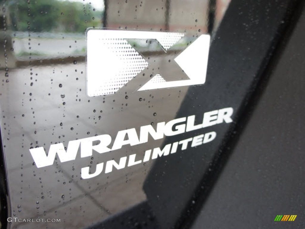 2007 Wrangler Unlimited X 4x4 - Black / Dark Slate Gray/Medium Slate Gray photo #23