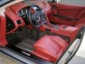 2008 Aston Martin V8 Vantage Chancellor Red Interior Prime Interior Photo
