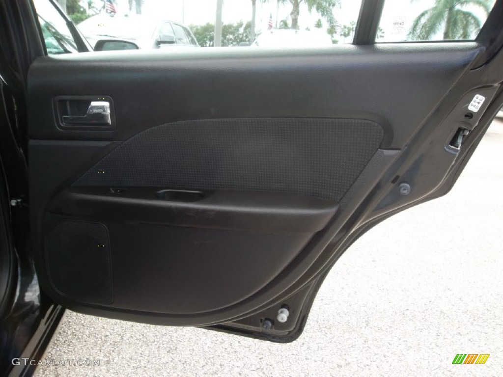 2009 Fusion SEL - Tuxedo Black Metallic / Charcoal Black photo #23