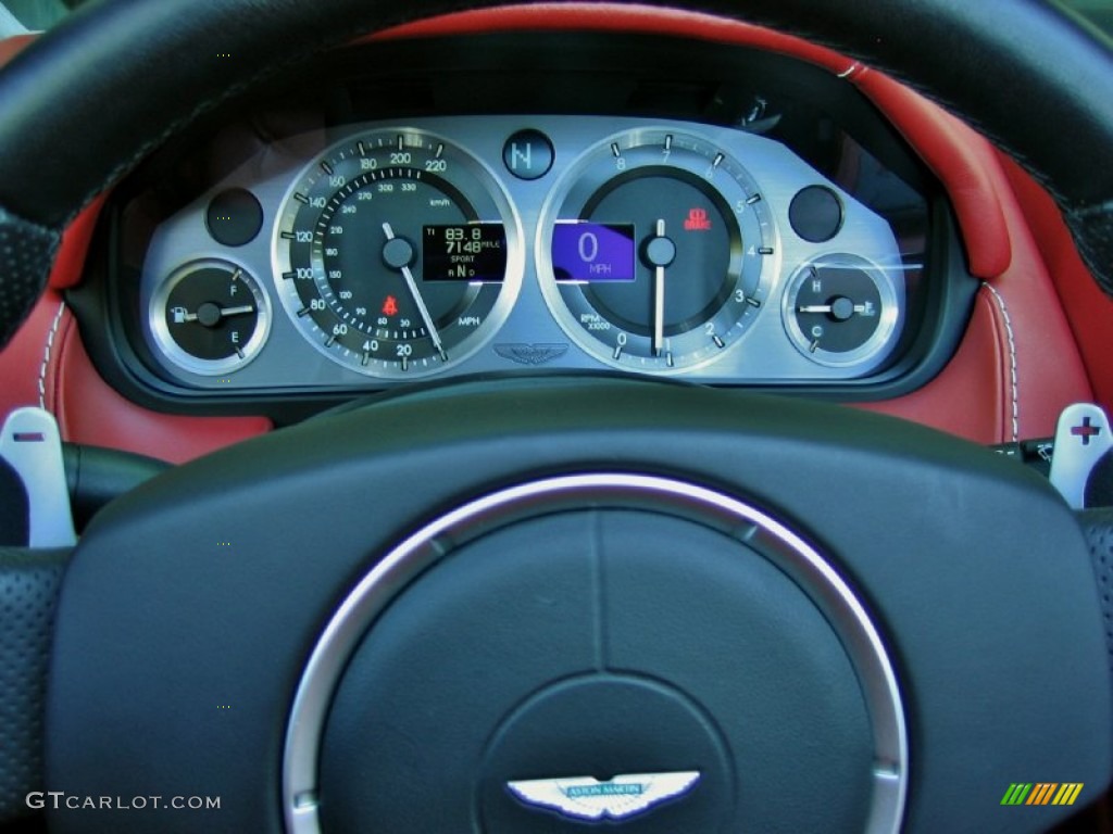2008 Aston Martin V8 Vantage Roadster Gauges Photo #56129123