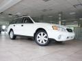 2006 Satin White Pearl Subaru Outback 2.5i Wagon  photo #12