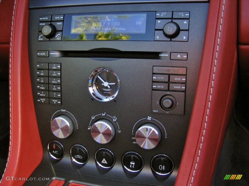 2008 V8 Vantage Roadster - Titanium Silver / Chancellor Red photo #27
