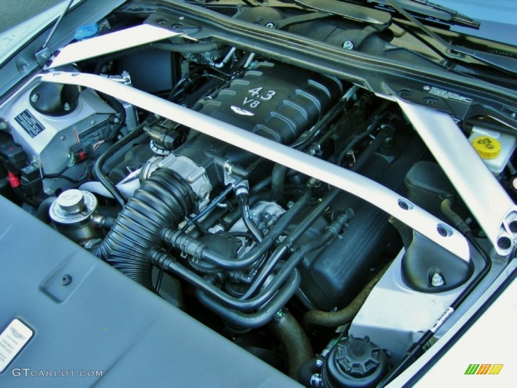 2008 Aston Martin V8 Vantage Roadster 4.3 Liter DOHC 32V VVT V8 Engine Photo #56129342