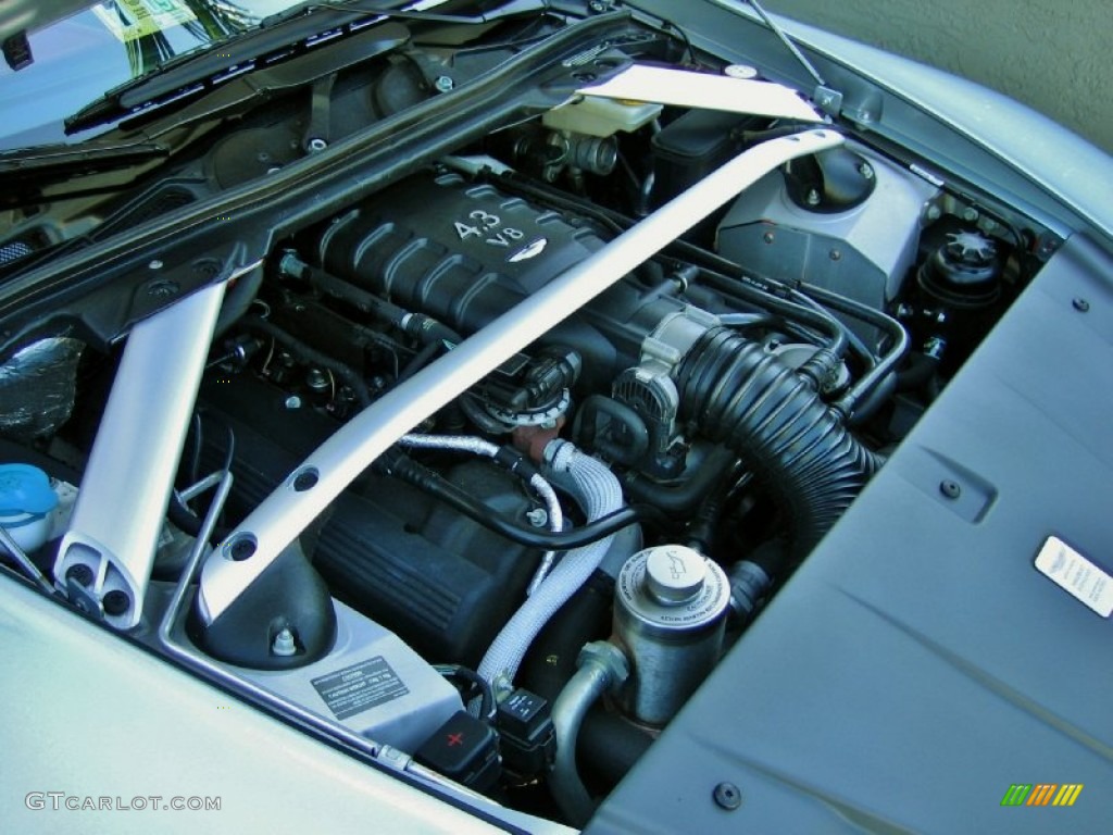 2008 Aston Martin V8 Vantage Roadster 4.3 Liter DOHC 32V VVT V8 Engine Photo #56129360