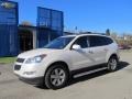 2011 White Diamond Tricoat Chevrolet Traverse LT AWD  photo #1