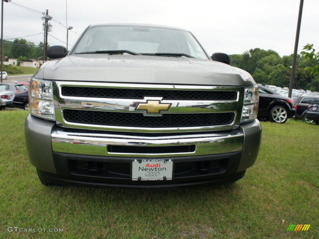 2009 Silverado 1500 LT Crew Cab 4x4 - Graystone Metallic / Ebony photo #4