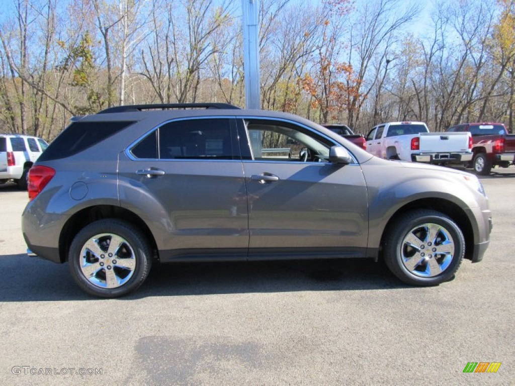 Mocha Steel Metallic 2012 Chevrolet Equinox LT AWD Exterior Photo #56130353