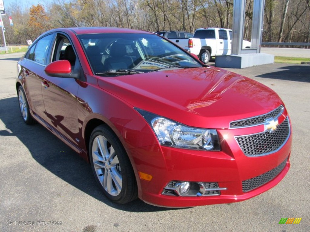 Crystal Red Metallic 2012 Chevrolet Cruze LTZ/RS Exterior Photo #56130632