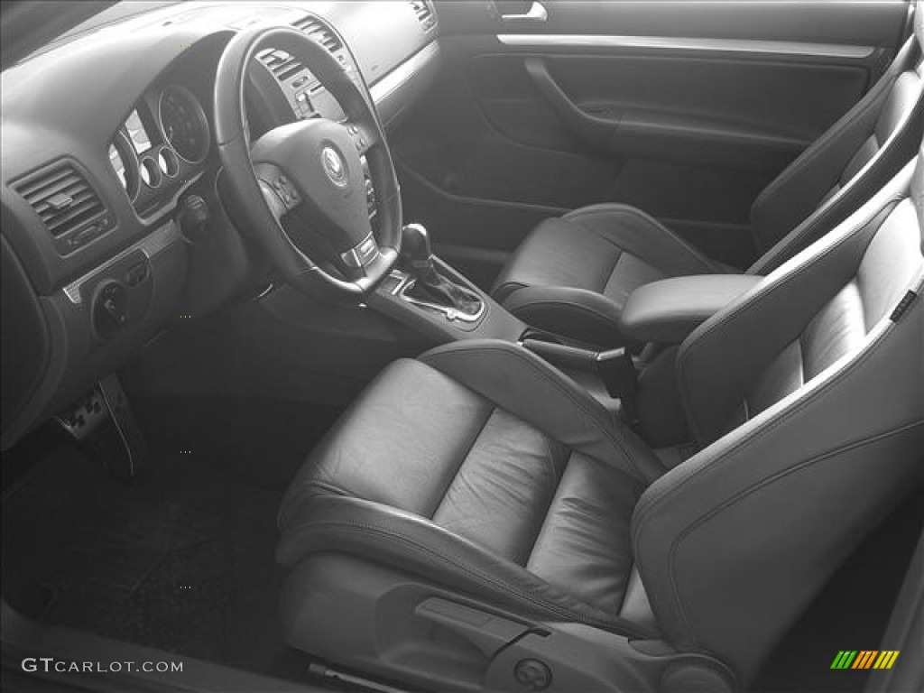 Anthracite Interior 2008 Volkswagen R32 Standard R32 Model Photo #56131481