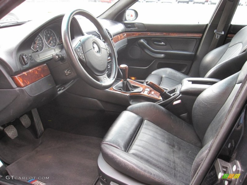 Black Interior 2000 BMW M5 Standard M5 Model Photo #56131583