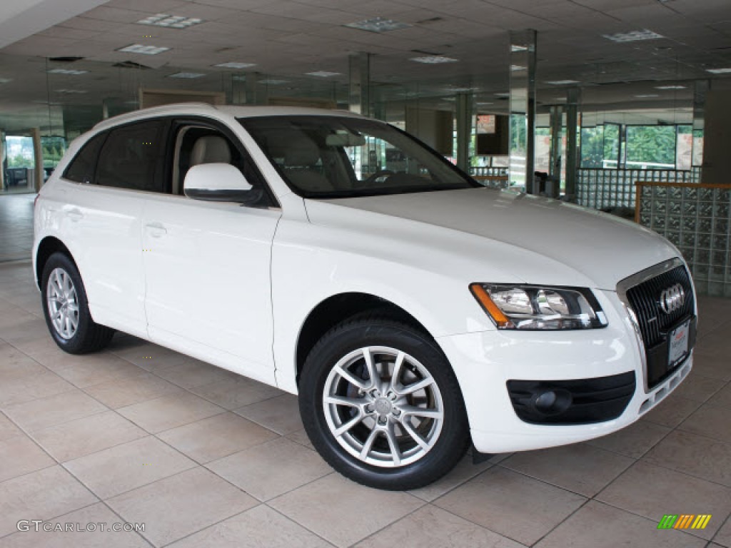 Ibis White 2009 Audi Q5 3.2 Premium quattro Exterior Photo #56131631