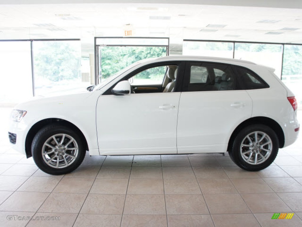 2009 Q5 3.2 Premium quattro - Ibis White / Black photo #4