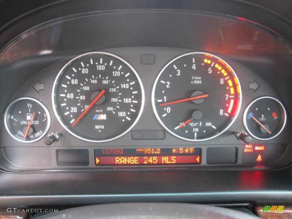 2000 BMW M5 Standard M5 Model Gauges Photo #56131658
