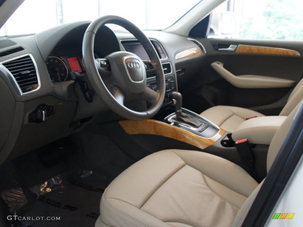 Black Interior 2009 Audi Q5 3.2 Premium quattro Photo #56131754